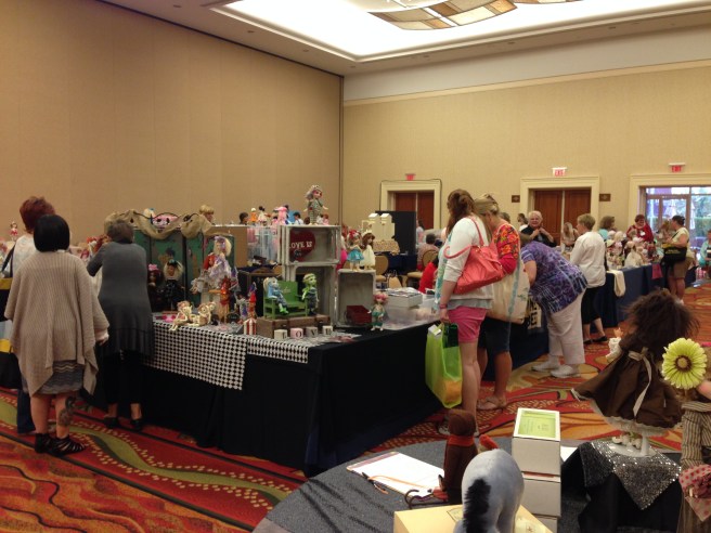 Conventions filled with like-minded doll obsessives are the best place to sell your wares.