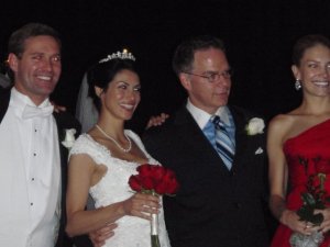 Robert at his "daughter's" wedding