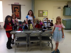 Younger members of the Central FL Doll Club