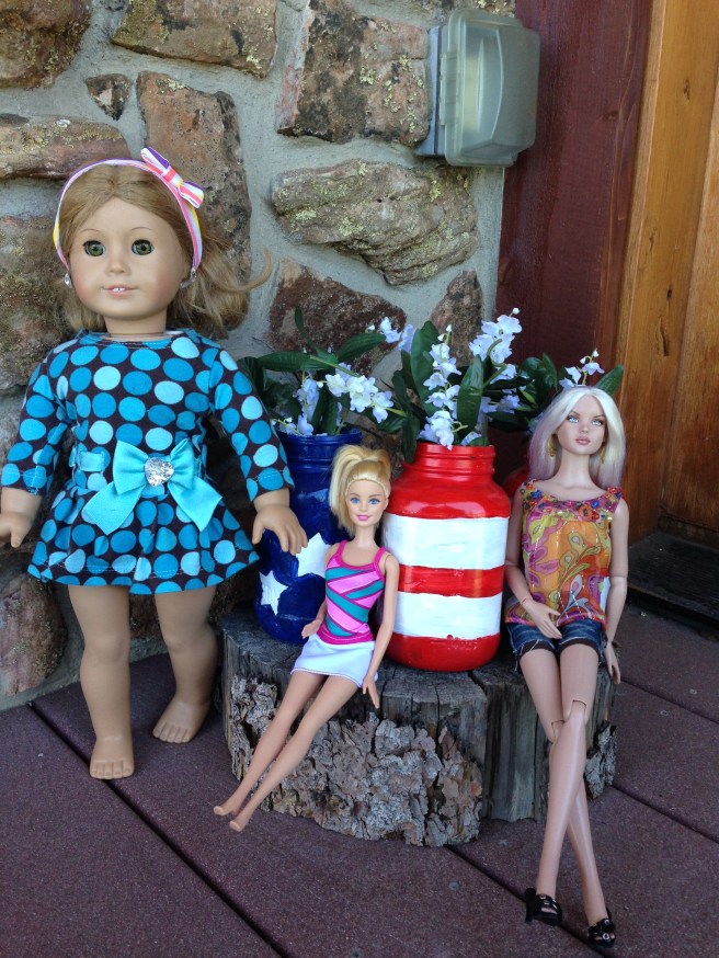 Even Barbie joined us for a while.